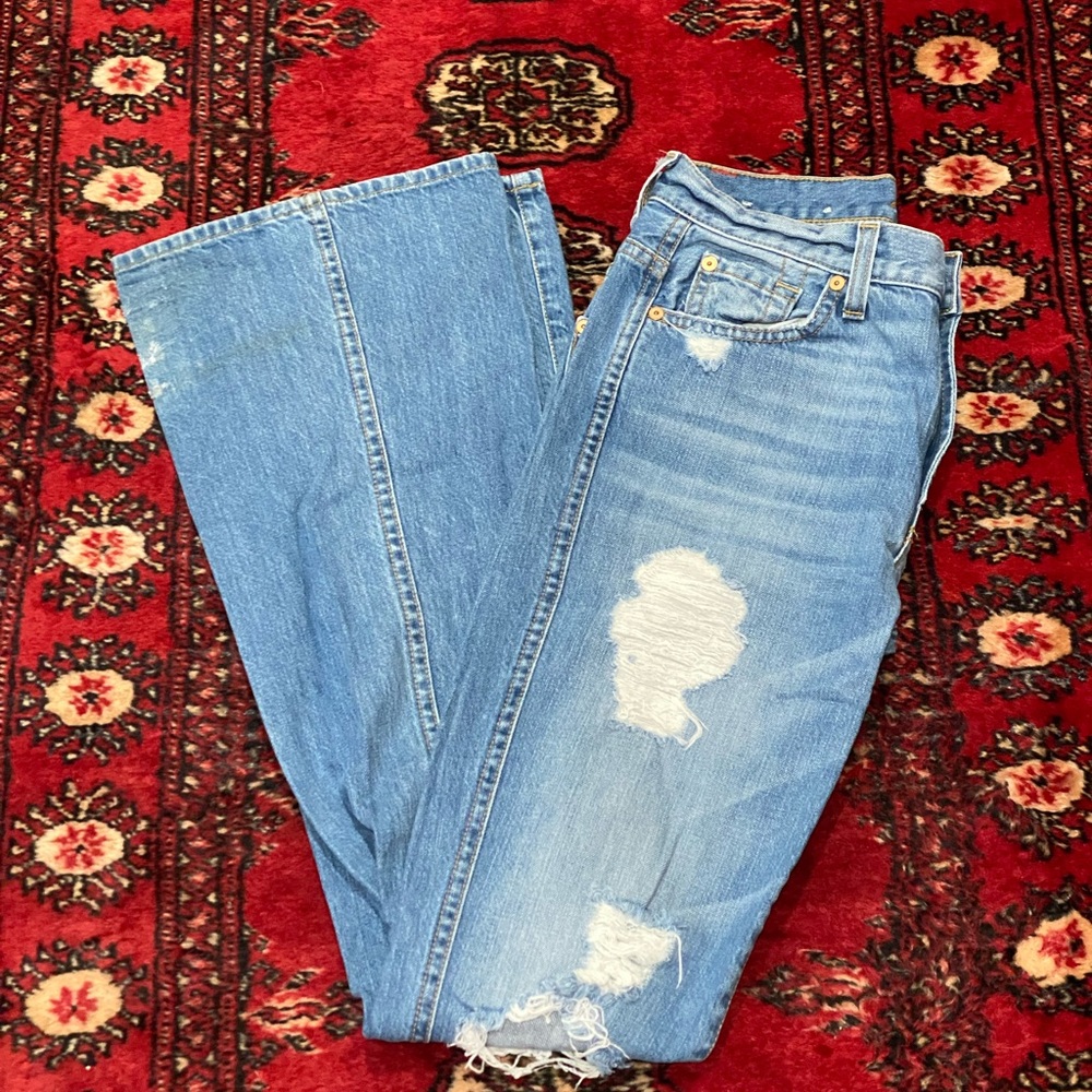 7 For All Mankind High Rise Bootcut